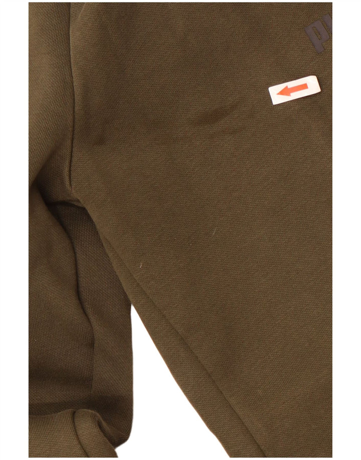 Ανδρική φόρμα Puma Παντελόνι Joggers Μεσαίο Χακί Βαμβακερό