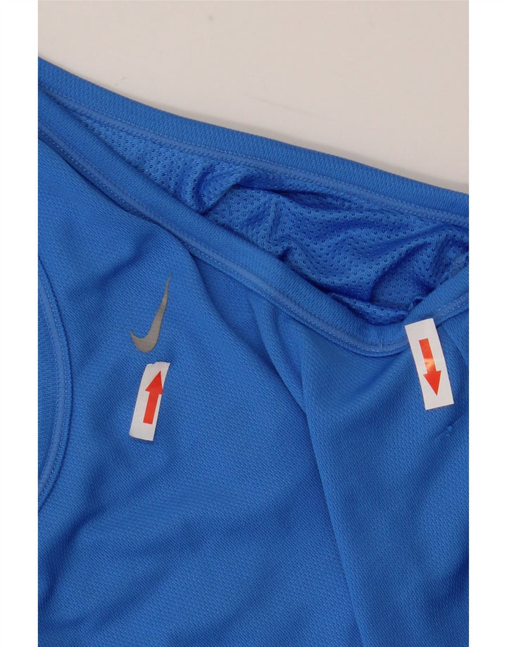 Γυναικείο γιλέκο Nike UK 8 Small Blue Polyester