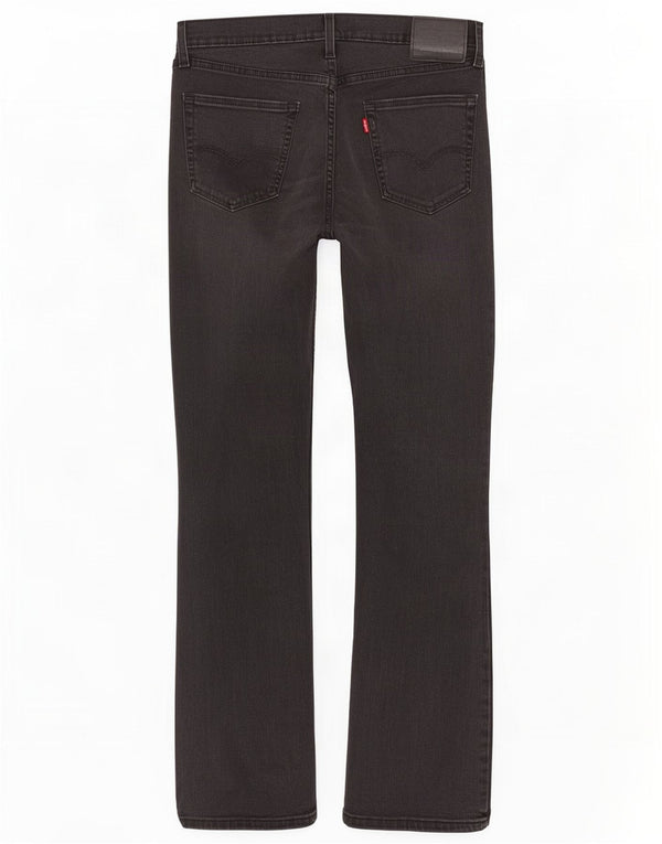 Levi's Mens 527 Bootcut Jeans W33 L34 Μαύρο βαμβακερό