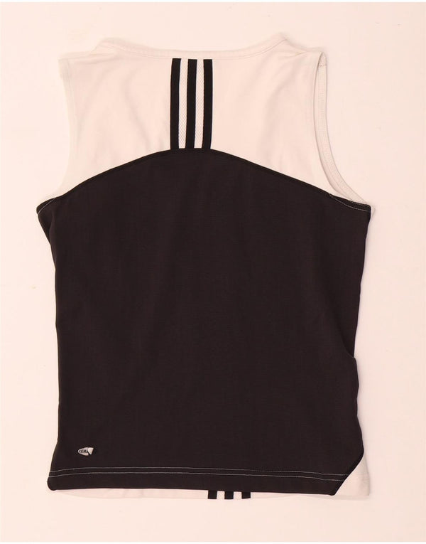 Γυναικείο γιλέκο Adidas Top UK 12 Medium White Colourblock