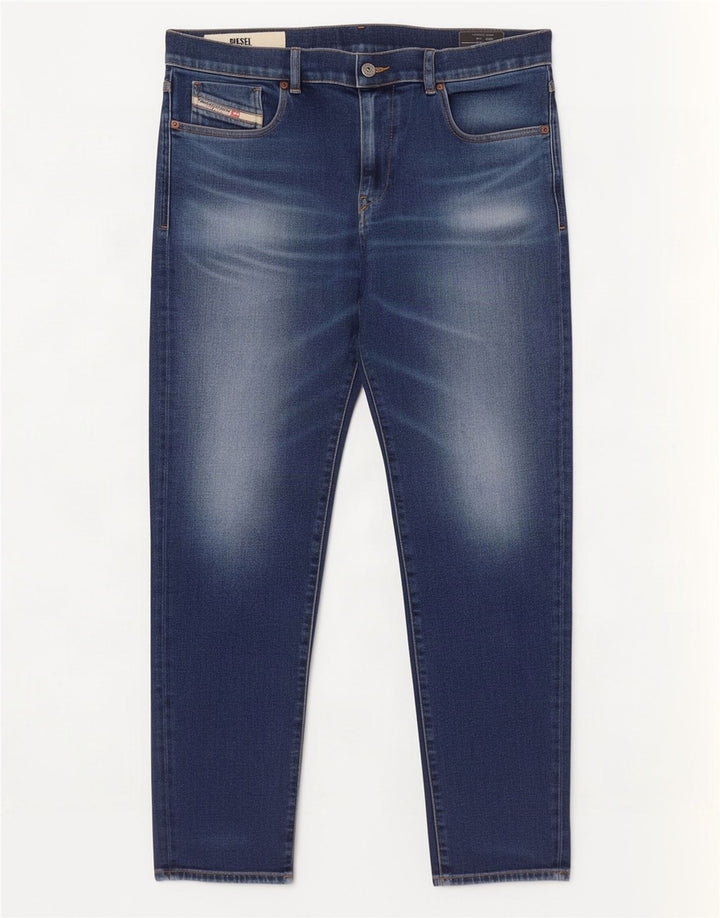 Diesel Ανδρικό Slim Jeans W34 L32 Μπλε βαμβακερό