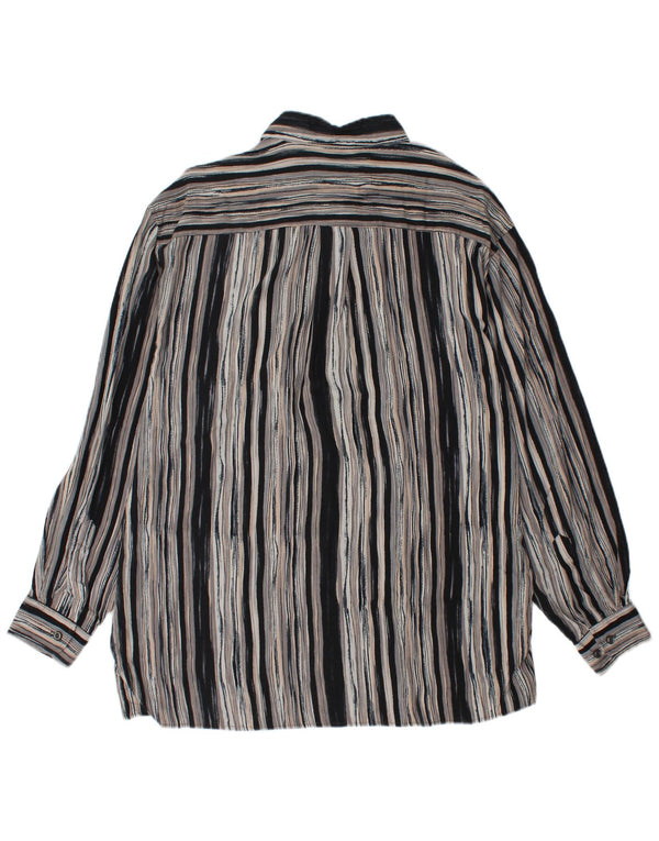 Ανδρικό πουκάμισο UMBERTO ROSETTI 15 1/2 Μεσαίο γκρι ριγέ