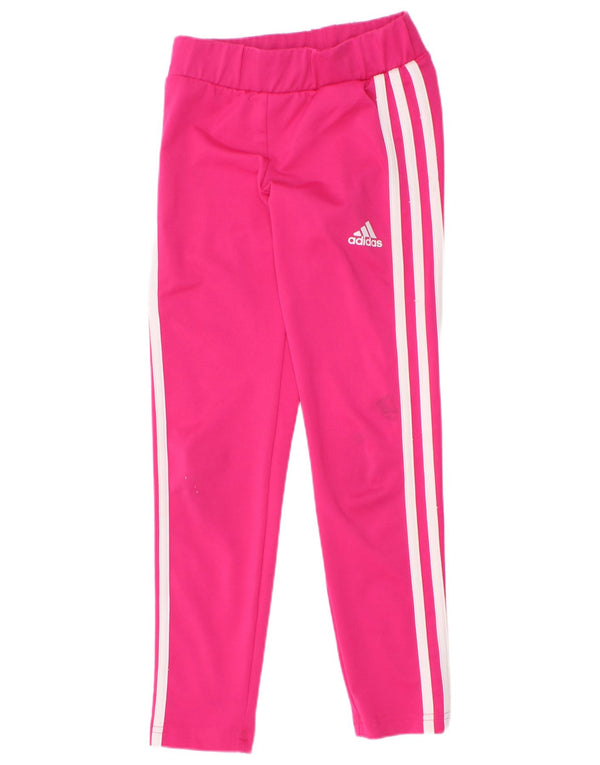 Adidas Girls Aeroready Κολάν 7-8 ετών Ροζ Πολυεστέρας