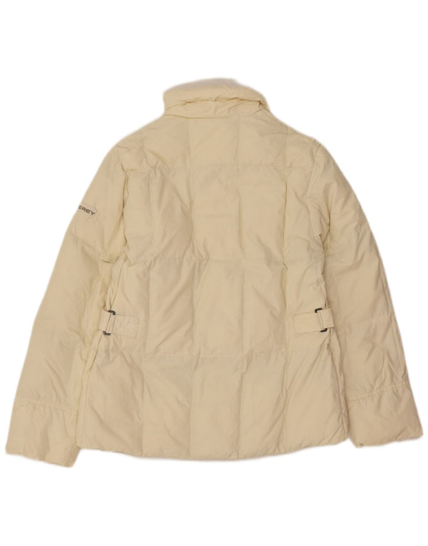 PEUTEREY Γυναικείο μπουφάν με επένδυση IT 44 Medium Off White Polyamide
