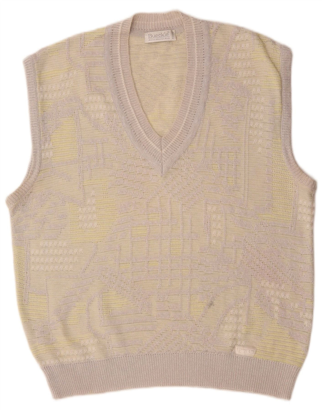 Ανδρικό γιλέκο Bueckle Tank Top Large Grey Geometric