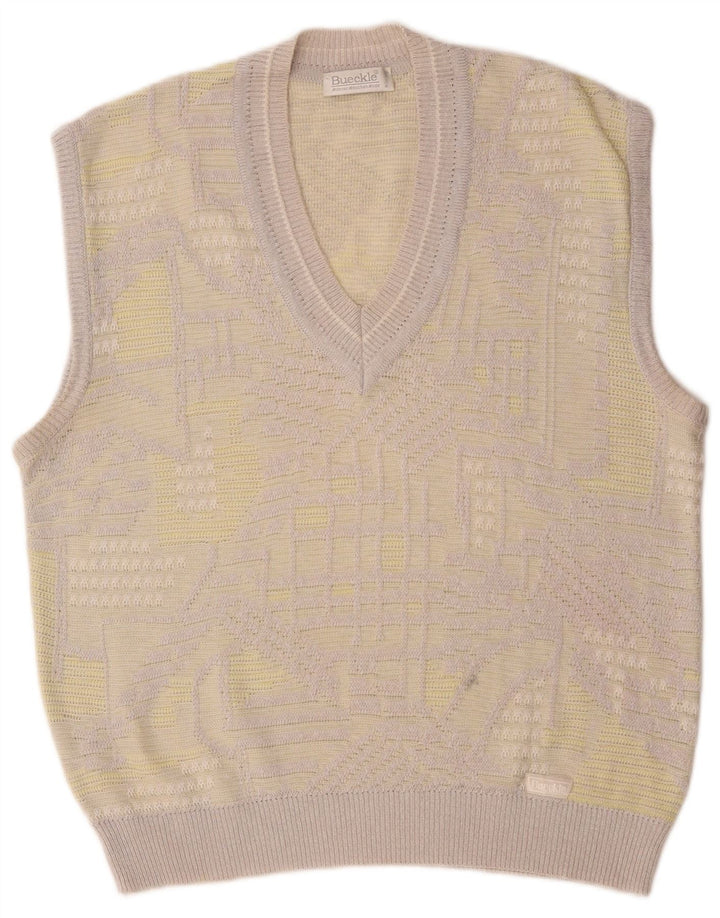 Ανδρικό γιλέκο Bueckle Tank Top Large Grey Geometric