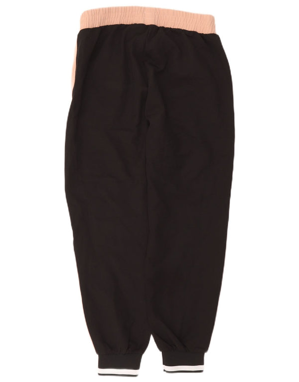 Zara Γυναικεία φόρμα παντελόνι Joggers UK 12 Medium Black Colourblock