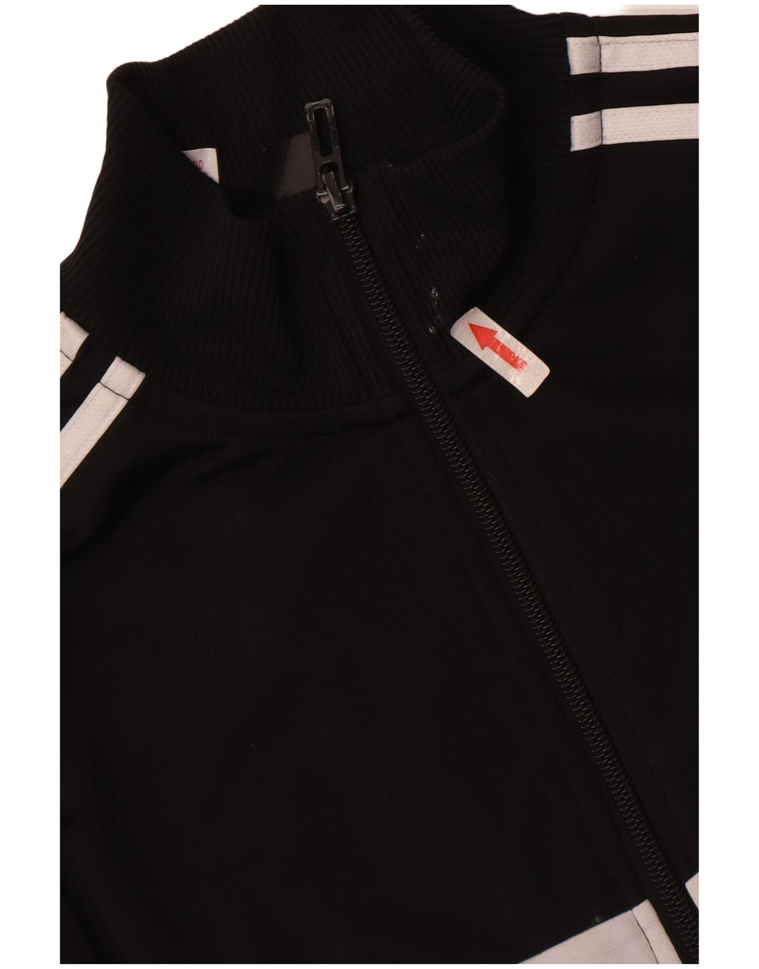 Adidas Boys αθλητική φόρμα τοπ μπουφάν 13-14 ετών Μαύρο Colourblock Polyester