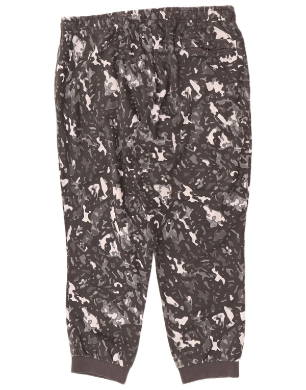 Ανδρική αθλητική φόρμα Nike παντελόνι Joggers 2XL γκρι βαμβακερό καμουφλάζ