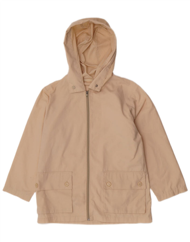 Vintage γυναικείο κουκούλα Utility Jacket UK 12 Medium Beige