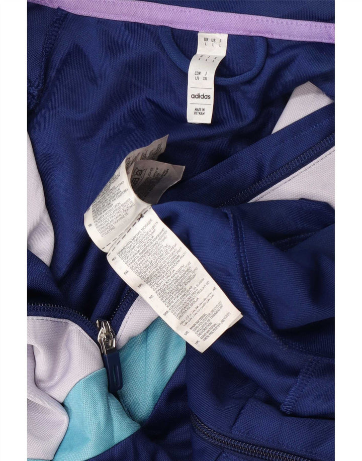 Ανδρική φόρμα Adidas Aeroready Top Jacket Μεγάλο Μπλε Χρώμα Πολυεστέρας