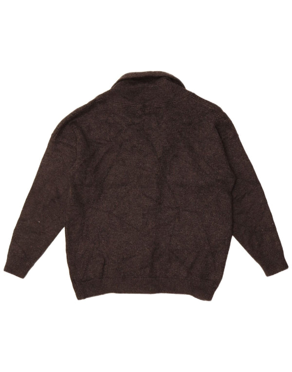 Marks & Spencer Boys Cardigan πουλόβερ 12-13 ετών Μεσαίο γκρι μαλλί