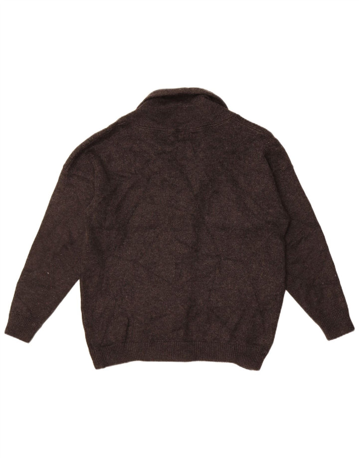 Marks & Spencer Boys Cardigan πουλόβερ 12-13 ετών Μεσαίο γκρι μαλλί