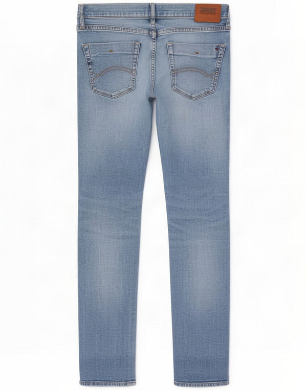 Tommy Hilfiger Mens Slim Jeans W32 L34 Blue Cotton