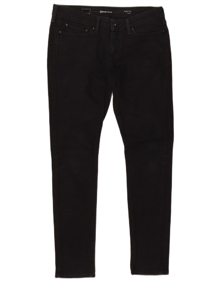 Γυναικεία LEVI'S Slight Curve Modern Rise Skinny Jeans W29 L32 Μαύρο βαμβακερό