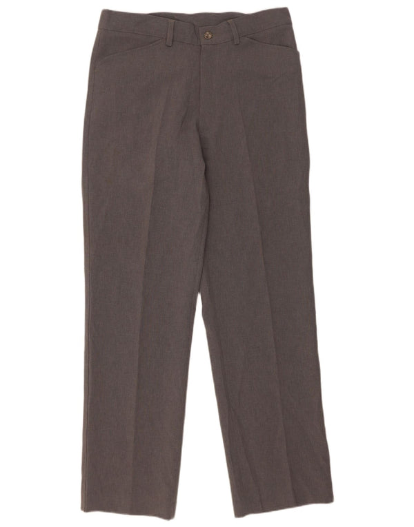 Farah Ανδρικό ίσιο casual παντελόνι W32 L31 Γκρι πολυεστέρας