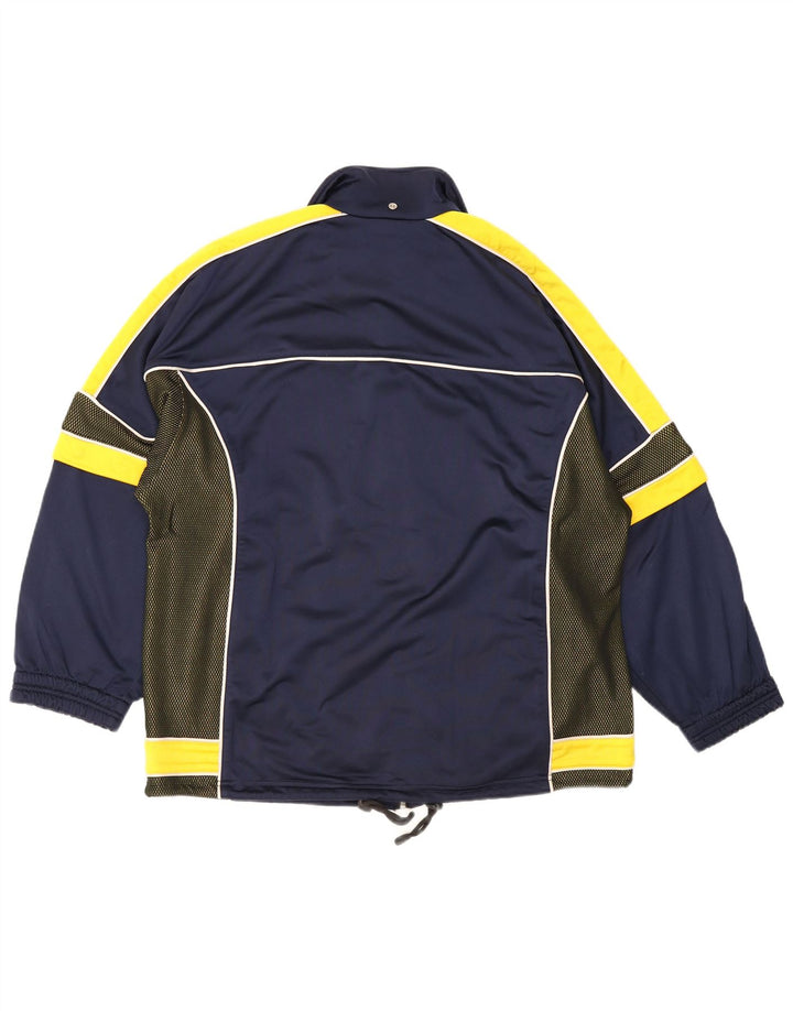 Ανδρική φόρμα Diadora Top Jacket UK 38 Medium Navy Blue Colourblock