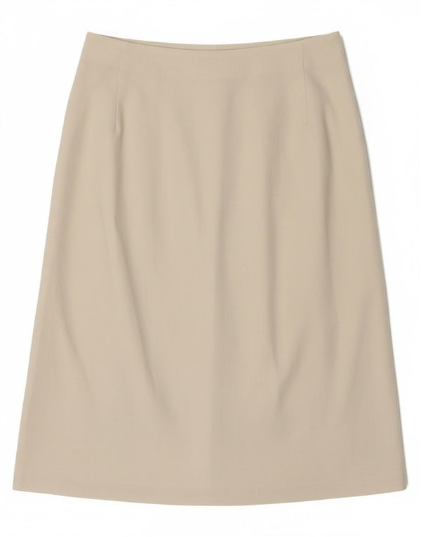 Γυναικεία φούστα Benetton A-Line IT 42 Medium W28 Λευκή Βαμβακερή