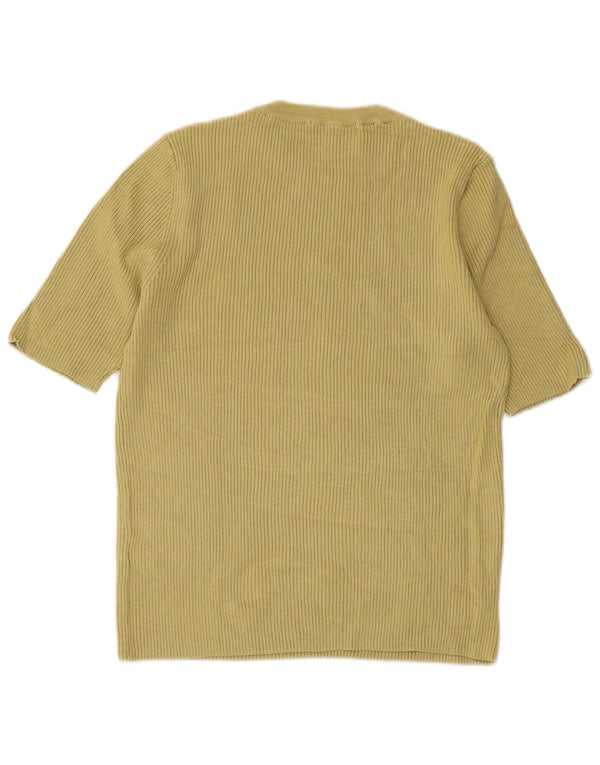 Marks & Spencer Γυναικείο T-Shirt Top UK 12 Μεσαία Πράσινη Βισκόζη