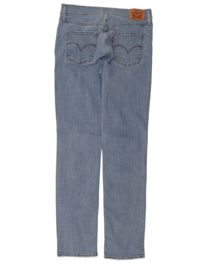 Levi's Womens 314 Shaping Straight Jeans W28 L32 Μπλε βαμβακερό