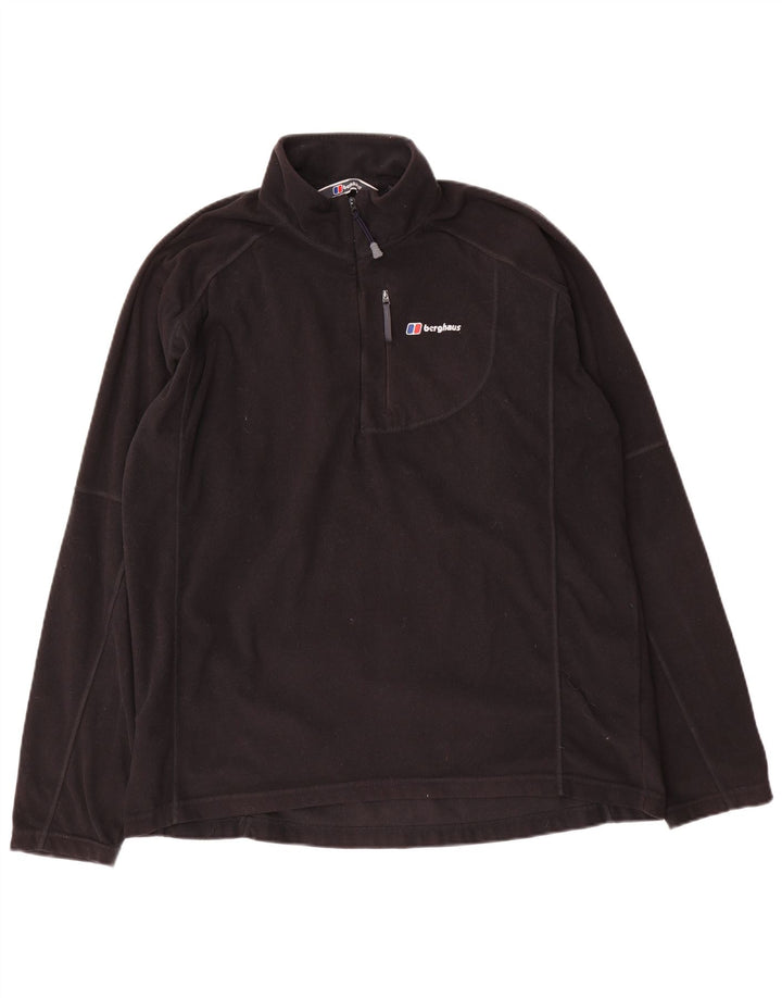 Berghaus Ανδρικό φερμουάρ Fleece Jumper XL Μαύρο Πολυεστέρας