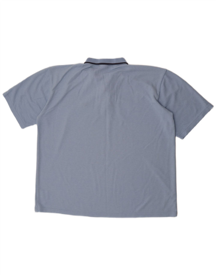Ανδρικό μπλουζάκι Umbro Polo 2XL Μπλε Πολυεστέρας