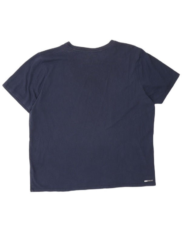 Ανδρικό T-Shirt Hurley με γραφικό Dri Fit Top XL Navy Blue Cotton