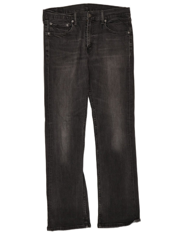 Levi's Mens 527 Bootcut Jeans W34 L32 Γκρι βαμβακερό