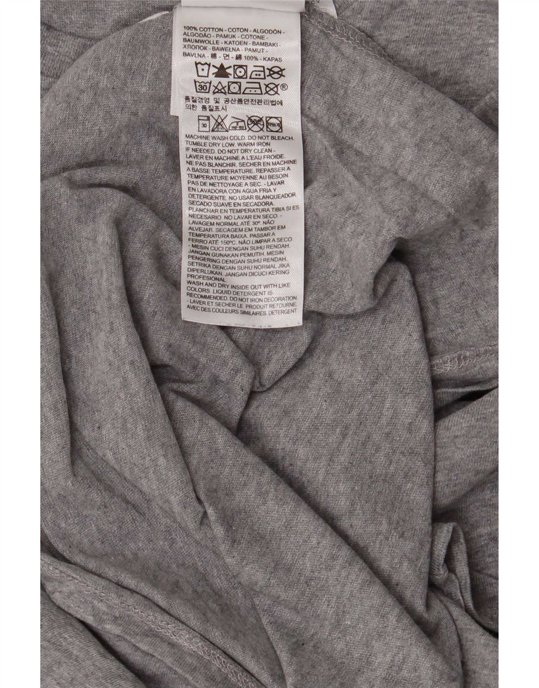 Ανδρικό γραφικό T-Shirt Levi's Top μεγάλο γκρι βαμβακερό ριγέ