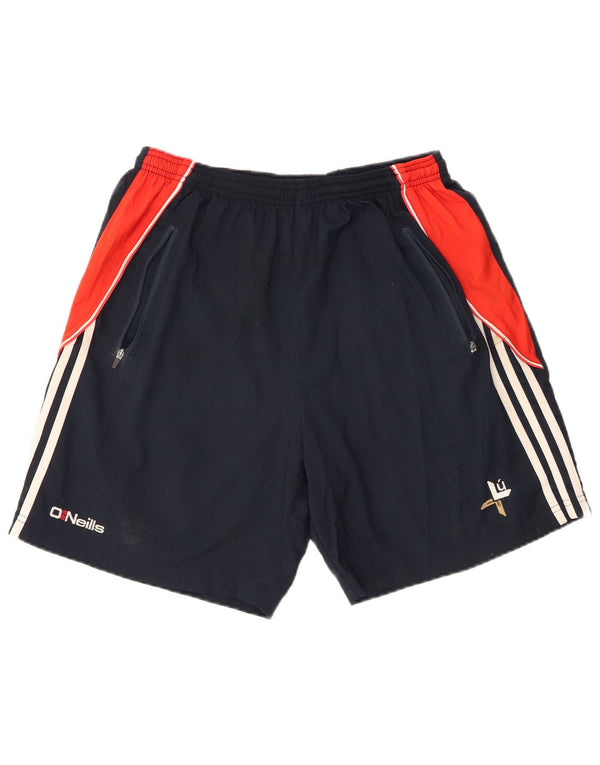 O'Neills Mens Sport Shorts Medium Navy Blue Colourblock Polyester