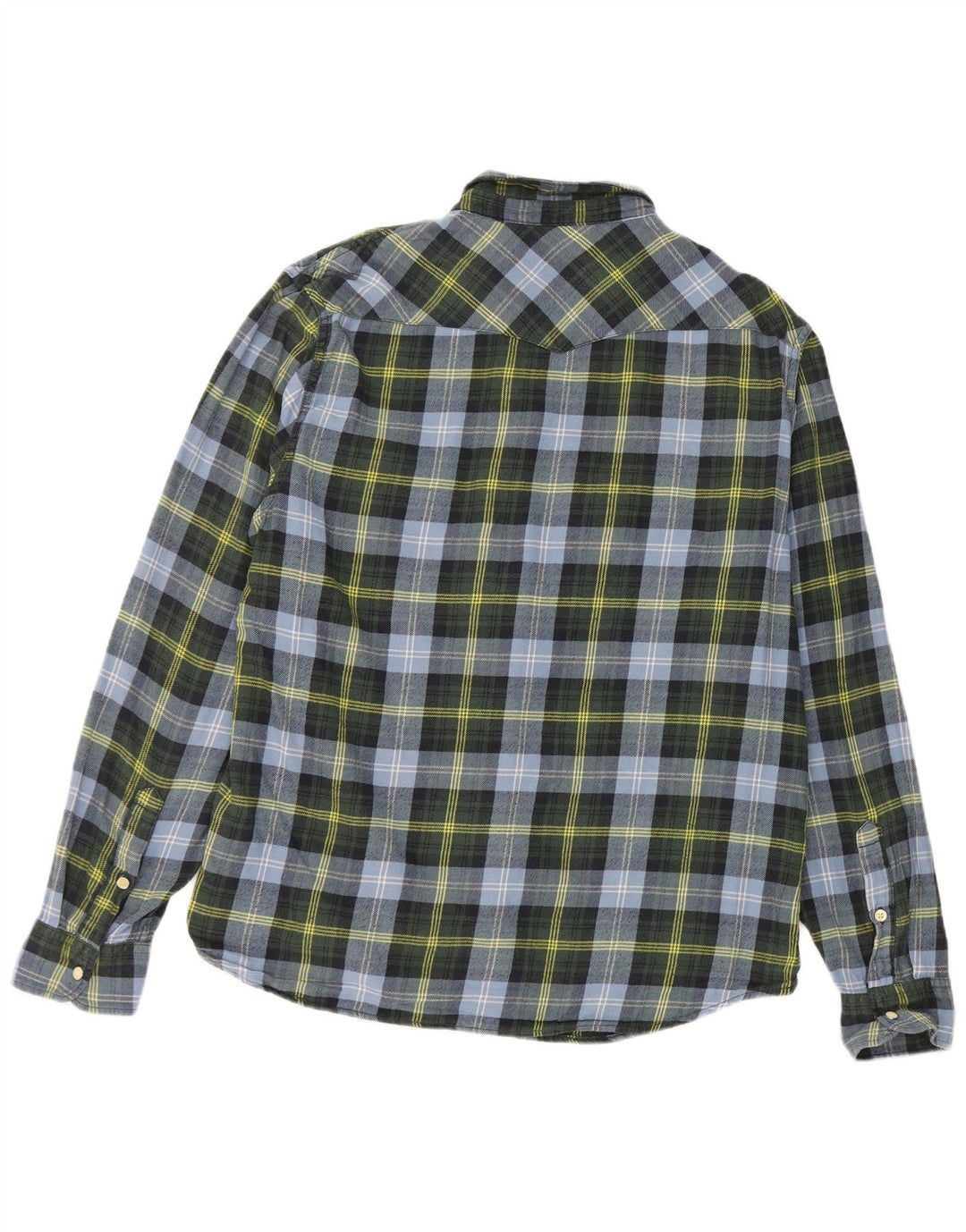 Ανδρικό φανελένιο πουκάμισο Lee Slim Fit XL Μπλε βαμβακερό