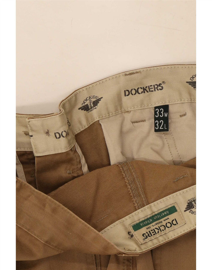 Dockers Ανδρικό ίσιο παντελόνι Cargo W33 L32 Beige