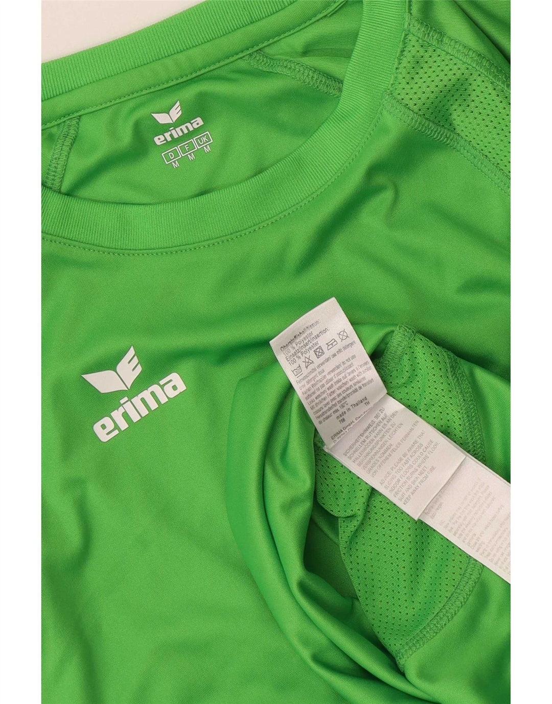 Ανδρικό γραφικό T-Shirt Erima Top Μεσαίο Πράσινο Πολυεστέρας