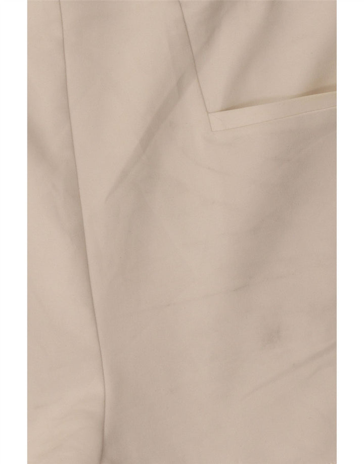 Zara Γυναικείο Σορτς Casual Medium W28 Λευκό