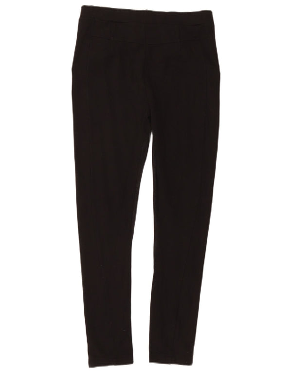 Zara Womens Leggings UK 12 Medium Black