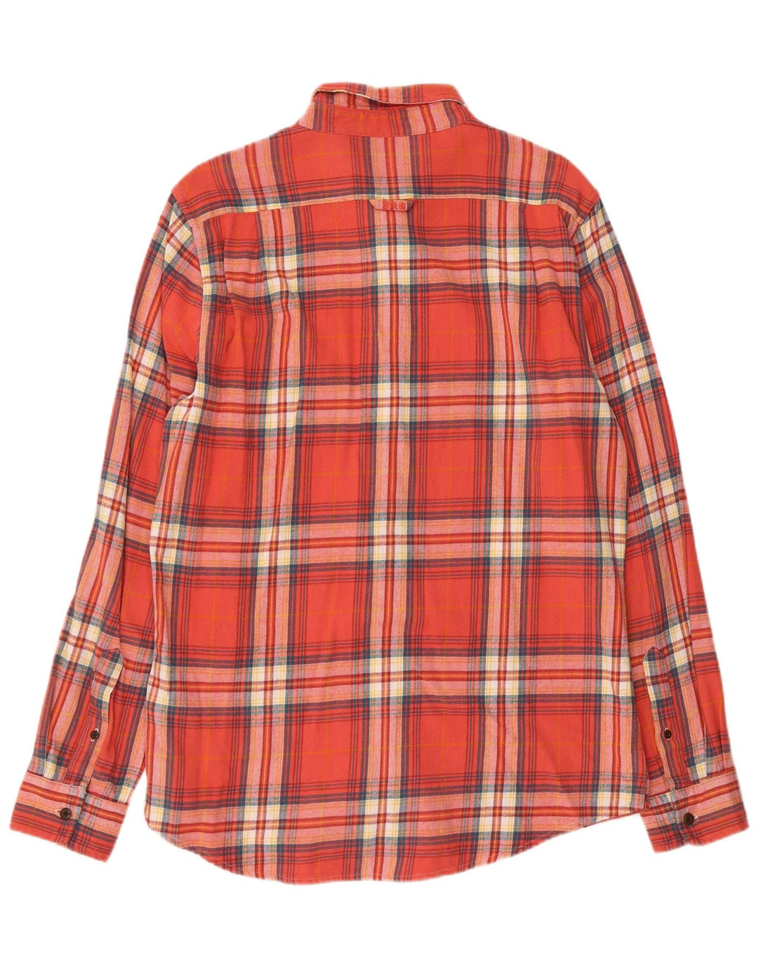 Ανδρικό φανελένιο πουκάμισο Superdry XL Red Check Cotton