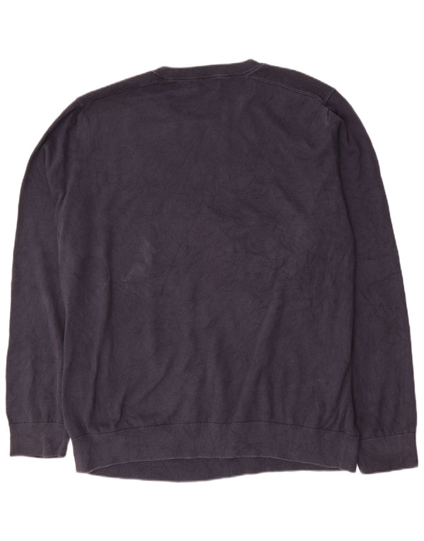 Ανδρικό πουλόβερ Nautica Crew Neck Jumper XL Navy Blue Cotton