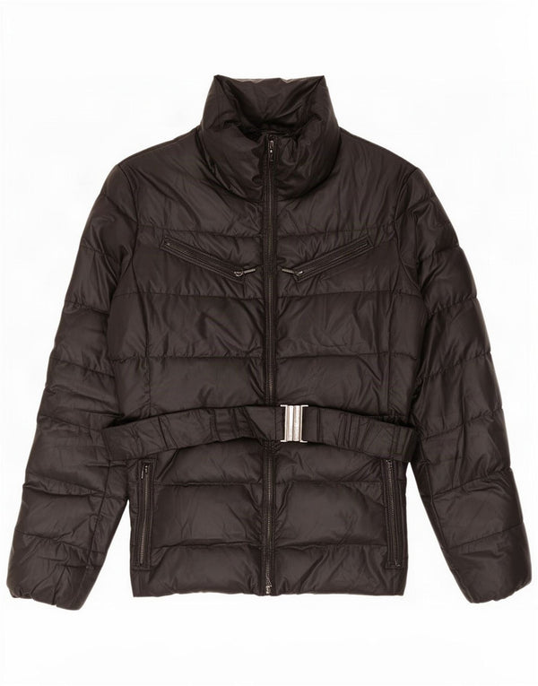 Γυναικείο μπουφάν Geox Respira με padded UK 14 Large Black Polyester