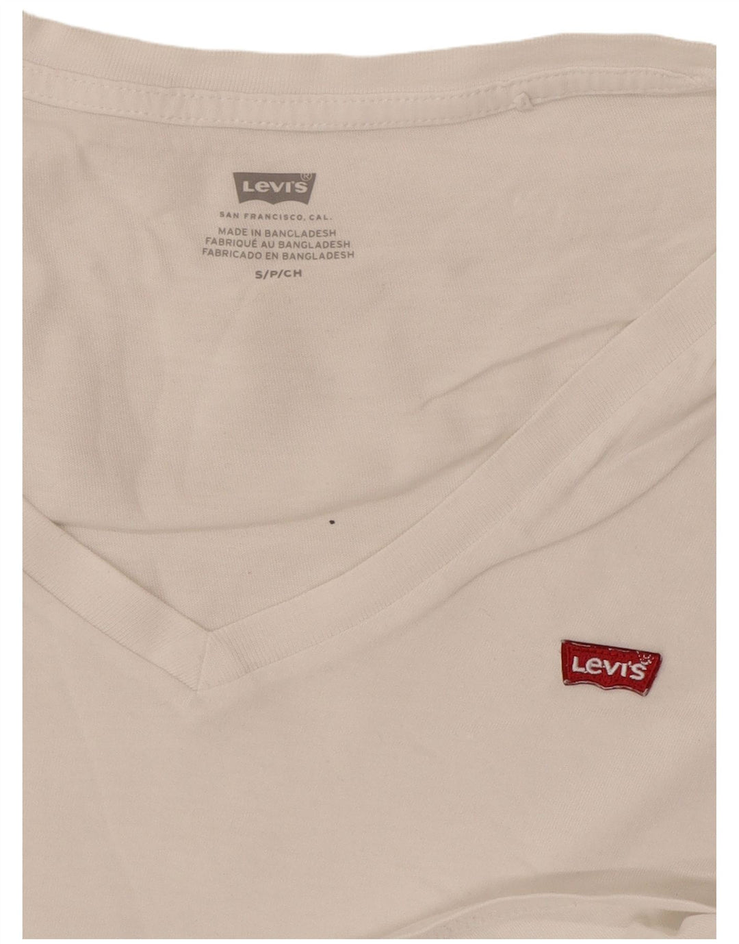 Γυναικείο T-Shirt Levi's Top UK 10 Small White