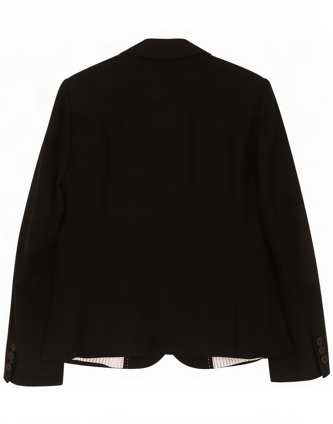 Marks & Spencer Γυναικείο Μπουφάν Blazer με 3 κουμπιά UK 12 Medium Μαύρο Λινό