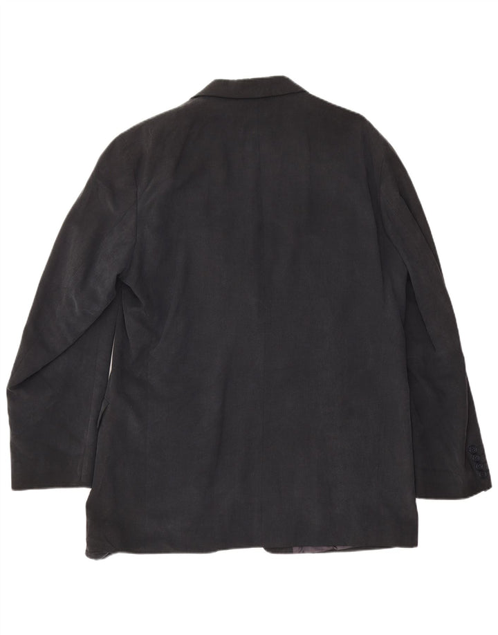 Marks & Spencer Ανδρικό μπουφάν blazer UK 42 XL Navy Blue Lyocell