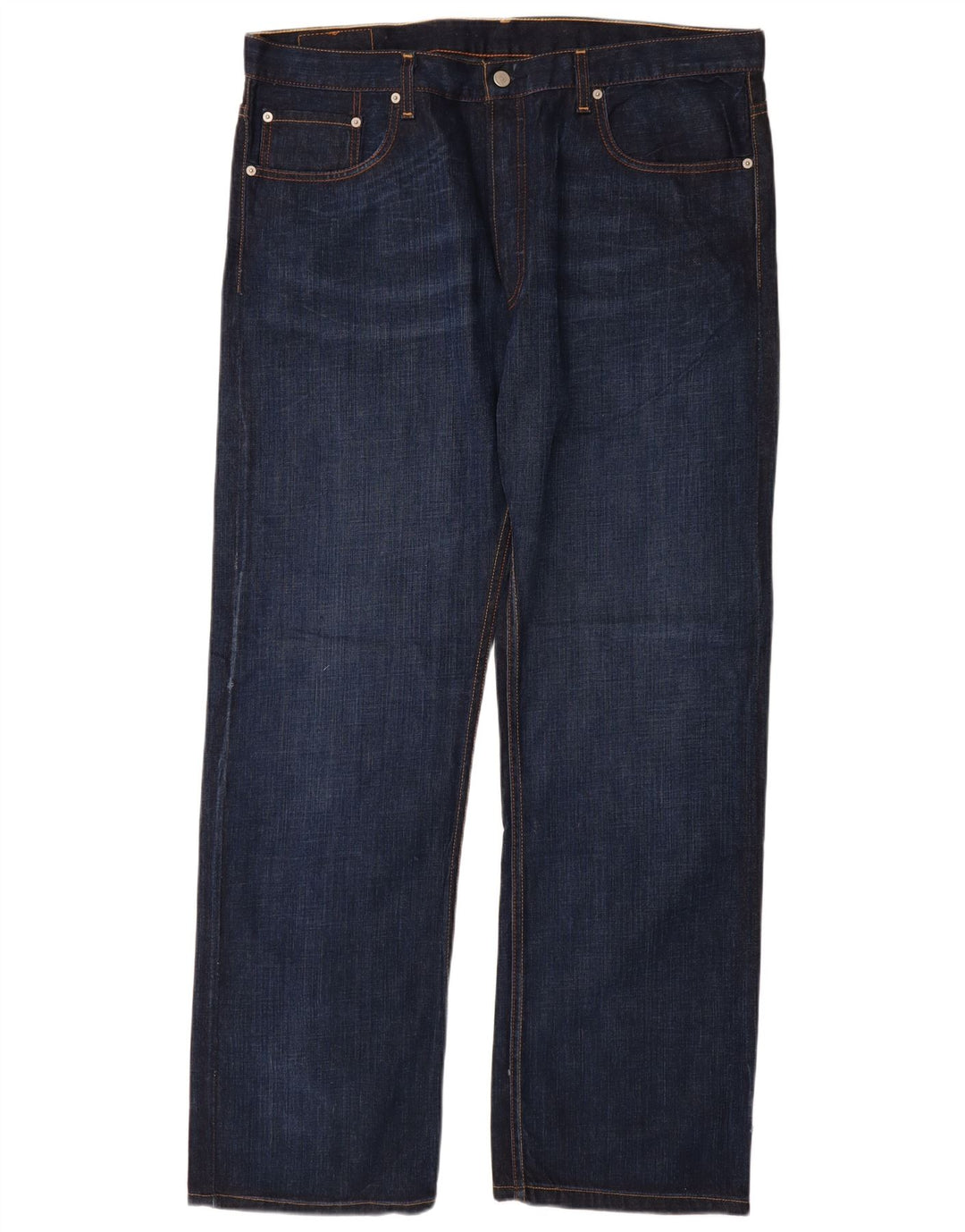 LEVI'S Ανδρικό 758 Straight Jeans W38 L32 Navy Blue Cotton