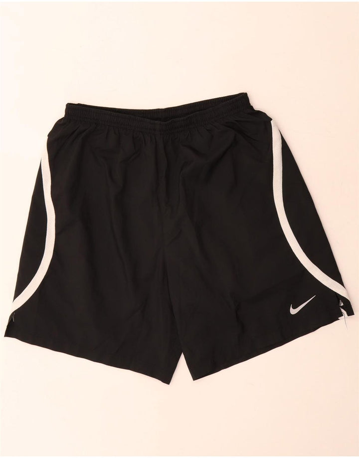 Ανδρικά σορτς Nike Dri Fit, μεσαίου μαύρου χρώματος