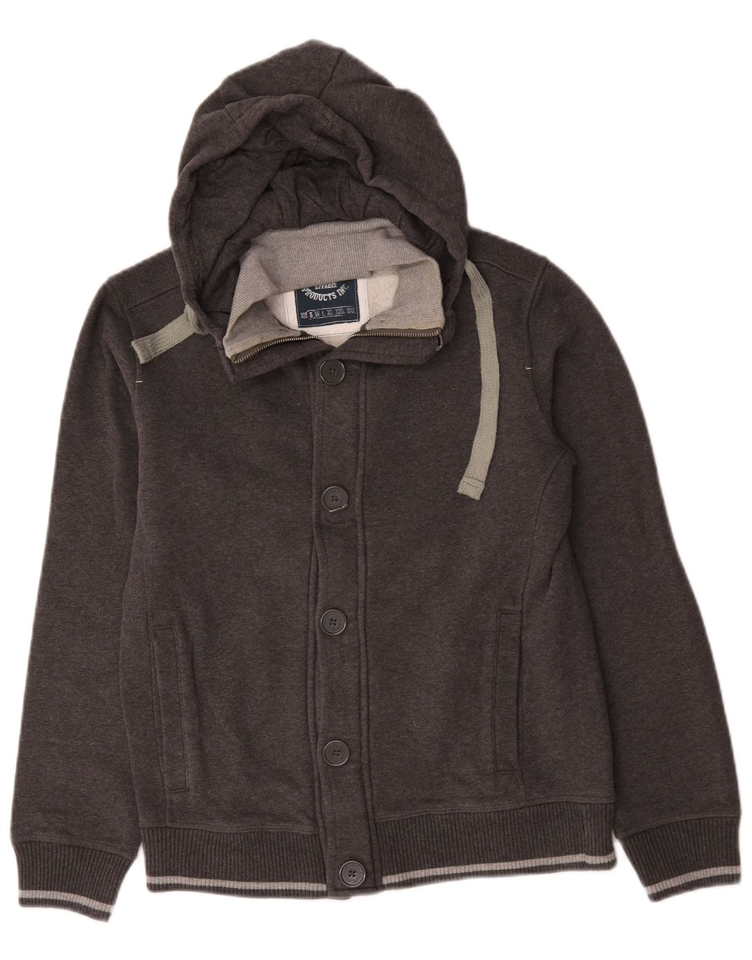 Ανδρικό πουλόβερ Champion Zip Hoodie Μικρό Γκρι βαμβακερό