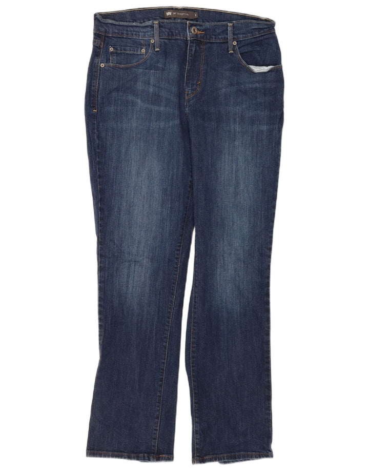 Γυναικείο Levi's 505 Straight Jeans US 8 Medium W29 L30 Μπλε βαμβακερό