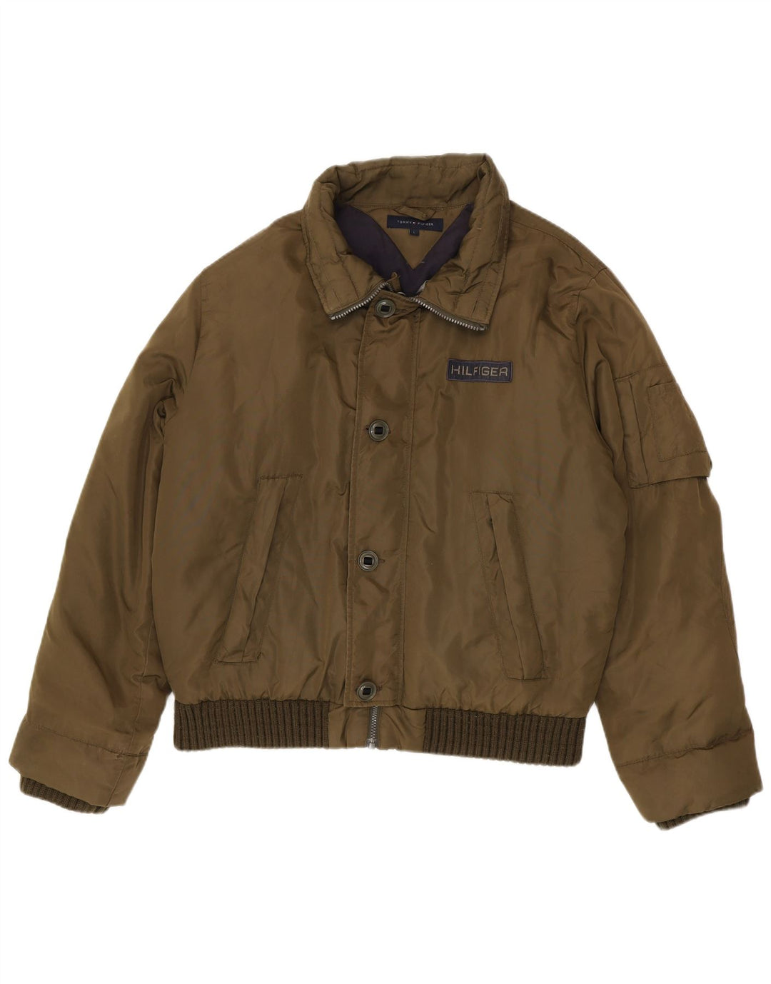 Tommy Hilfiger Ανδρικό μπουφάν UK 40 Large Khaki Nylon