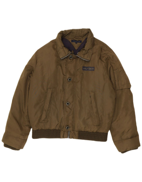 Tommy Hilfiger Ανδρικό μπουφάν UK 40 Large Khaki Nylon