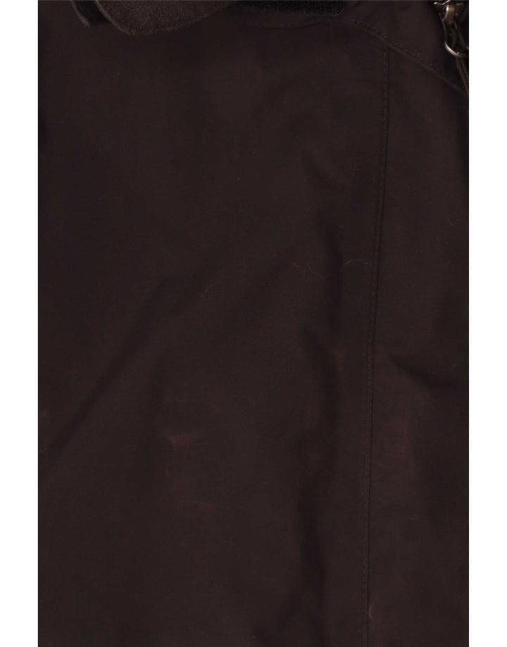 The North Face γυναικείο μπουφάν βροχής με κουκούλα UK 14 μεσαίο μαύρο πολυεστέρα