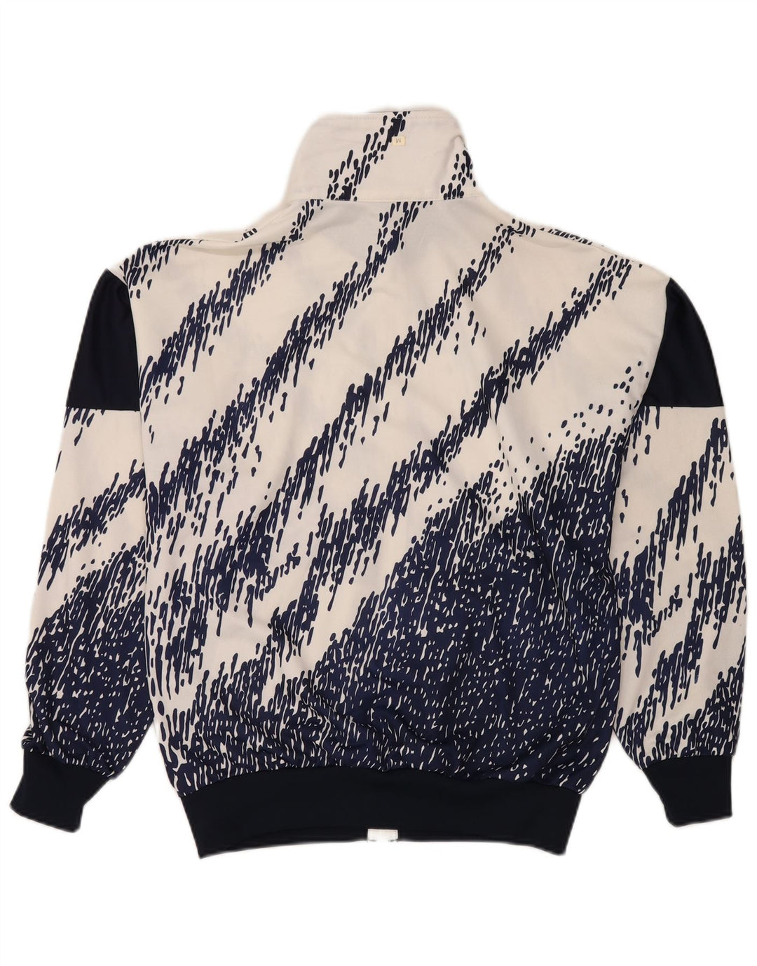 Vintage ανδρική αθλητική φόρμα Top Jacket Medium Navy Blue Colourblock