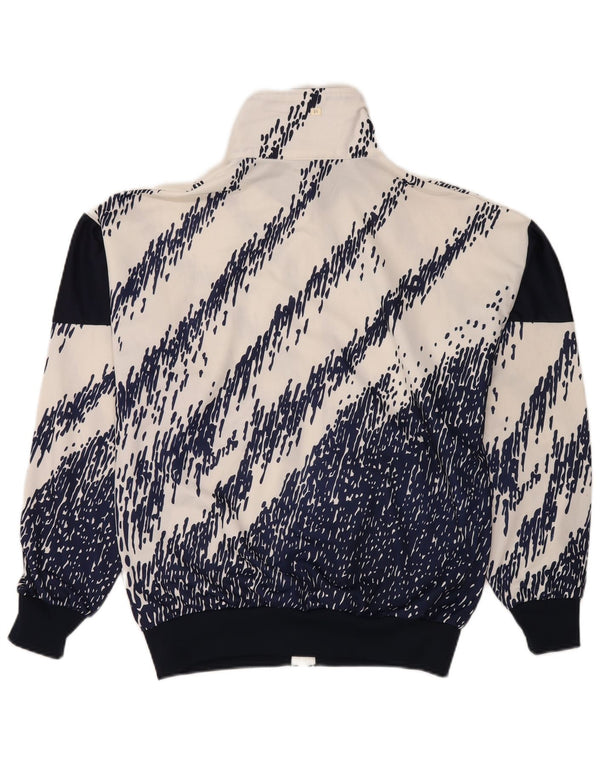 Vintage ανδρική αθλητική φόρμα Top Jacket Medium Navy Blue Colourblock